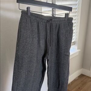 PrettyLittleThing Charcoal Knit Trousers